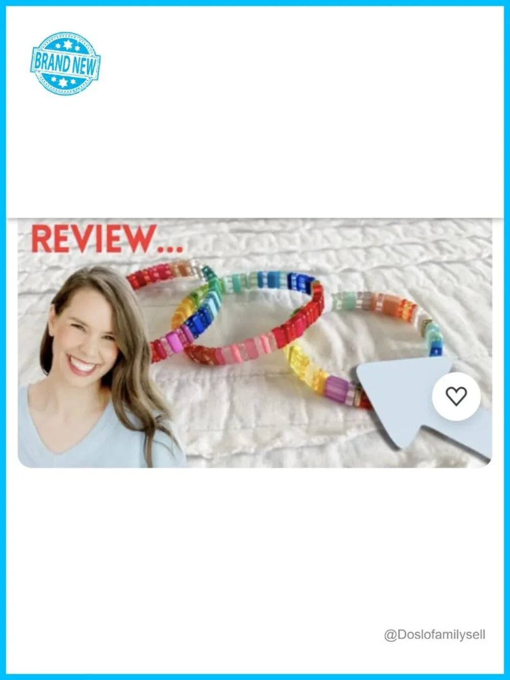 Stretch Enamel Beaded Bracelet Stack 3-Piece Set